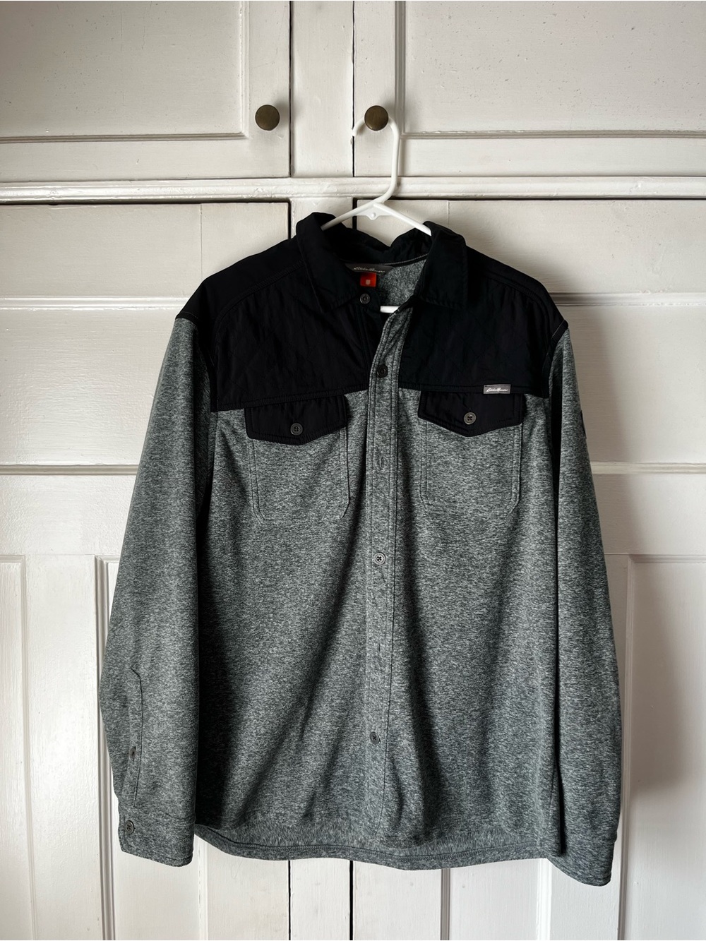 Eddie Bauer Sport Shop - Sweater Fleece Shirt Jacket - Men's Size L
